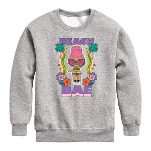 Boys' - LOL Surprise! - Beach Bae Graphic Long Sleeve Fleece Sweatshirt - 1 of 4