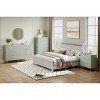 3/5/6 Drawer Dresser for Bedroom with Gold Handles, Wooden Chest of Drawers and Storage Organizer for Living Room, Entryway, or Hallway - 3 of 4