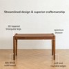 MH London Sapna 54" Solid Wood Writing Desk - 4 of 4