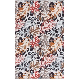 Malibu MBU826 Power Loomed Machine Washable Skid-Resistant Indoor Rugs - Safavieh - 1 of 4