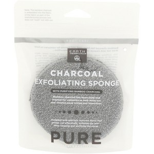 Earth Therapeutics - Charcoal Exfoliating Round Sponge - 1 each - 1 of 1
