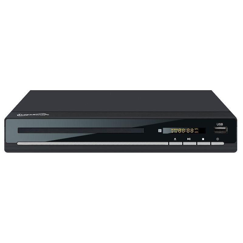 Supersonic® Standard-Definition DVD Player with USB/SD™ Card Inputs and HDMI® Output and Remote, Black, 3 of 7