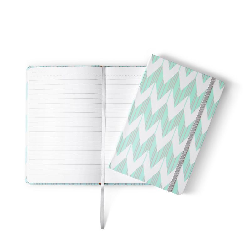 Dabney Lee Journal (240 pages, lined) - Mint / Chevron, 4 of 5