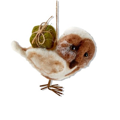 TAG Owl W/Present Ornament