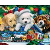 MasterPieces - Holiday Puppies & Kitties 4-Pack 100 Piece Jigsaw Puzzles for Kids - 4 of 4