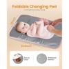 Itopfox Lightweight Puffer Diaper Tote Bag with Changing Pad, Large Capacity Multi-pocket Travel Hospital Gym Bag - 4 of 4