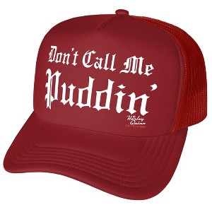 Harley Quinn Animated Series Harely Quinn Don'T Call Me Puddin' Foam Trucker Cap Garnet - 1 of 4