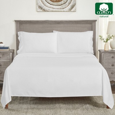 California King Bright White 600 Thread Count Cotton Sateen Sheet Set