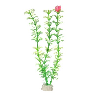 Unique Bargains Aquarium Decorations Plastic Artificial Fish Tank Water Plants Green 8.27" 1 Pc