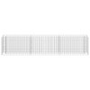 vidaXL Gabion Raised Bed Silver Galvanized steel Large Durable - 4 of 4
