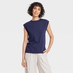 Women's Extended Short Sleeve T-Shirt - A New Day™ - 1 of 4