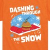Boys' - SpongeBob SquarePants - Dashing Through The Snow Short Sleeve Graphic T-Shirt - 2 of 4