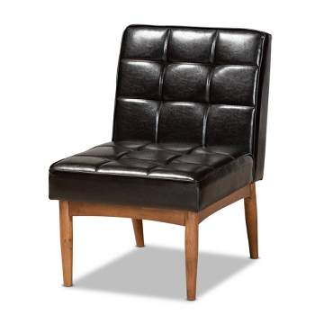 Sanford Wood Dining Chair - Baxton Studio