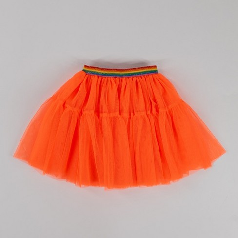 Orange skirt target best sale