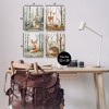 Stupell Industries Baby Animals in Woods 4pc Canvas Set - 3 of 4