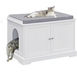 ONWITH Cat Washroom Storage Bench - 1 of 1