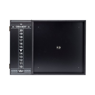 Viper Steadfast Black MDF Dartboard Set with Storage