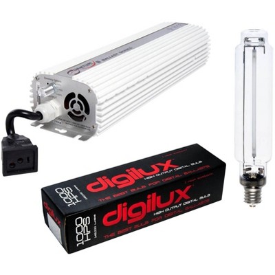 QUANTUM 1000W Watt Digital Dimmable Ballast + DIGILUX 1000W HPS Grow Light Bulb