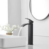 BWE Waterfall Single Hole Single Handle Bath Vessel Sink Faucet With Pop Up Drain Without Overflow - 3 of 4