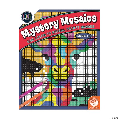 Color By Number Mystery Mosaics: Book 18