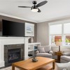 Westinghouse Alloy Ceiling Fan with LED Light, Reversible Blades, Flush Mount, Low Profile, Modern Small Room Indoor/Outdoor Fan, 42 Inch, Gun Metal - 3 of 4
