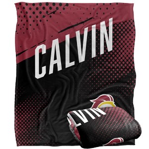 Calvin University Fan Zone Silky Touch Super Soft Throw Blanket 50x60 - 1 of 4