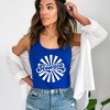 Simply Sage Market Women's America Rays Racerback Graphic Tank - 2 of 3