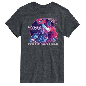 Men's - Transformers - Optimus Prime Verse Badge Short Sleeve Graphic T-Shirt - 1 of 4