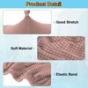 Unique Bargains Polyester Washable Stretch Thick Stool Protective Covers - 3 of 4