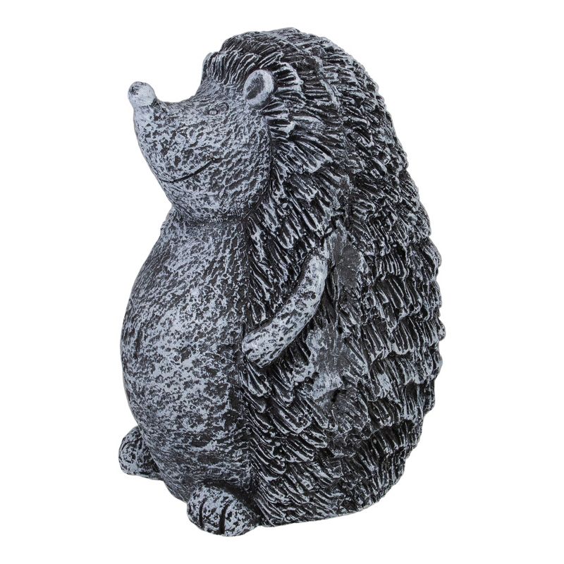 Northlight 15" Gray Standing Hedgehog Outdoor Garden Statue, 5 of 6
