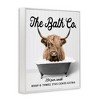 Stupell Industries Bubble Bath Highland Cow Black Framed Giclee Art - 3 of 4
