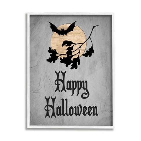 Stupell Industries Happy Halloween Bats, 24'' x 30'' - image 1 of 4