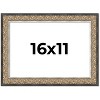 PosterPalooza | Ornate Silver Picture Frame - UV Acrylic, Backing Board, Hanging Hardware Included - 2 of 4
