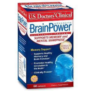 U.S. Doctors' Clinical Brainpower Advanced Memory Supplement, 60 Count - 1 of 4