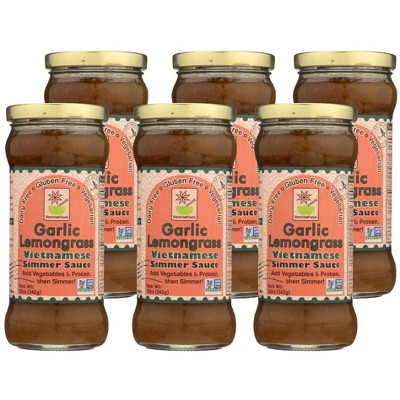 Star Anise Foods Garlic Lemongrass Vietnamese Simmer Sauce - Case of 6/12 oz