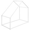 Twin Size Metal House Bed with Roof for Kids,Teens - 4 of 4