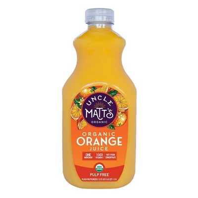 Uncle Matt's Organic Pulp Free Orange Juice - 52 fl oz