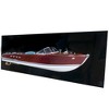 Riva Aquarama Half Hull Model – Handmade Wooden Display – 11.75 Inch Wall Decor By Old Modern Handicrafts - 4 of 4