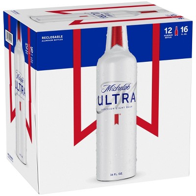 Michelob Ultra Superior Light Beer - 12pk/16 fl oz Aluminum Bottles