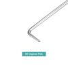 Unique Bargains 90 Degree Pick Hook Puller Remover Removal Tool for Oil Seal O-rings Hose - 3 of 3