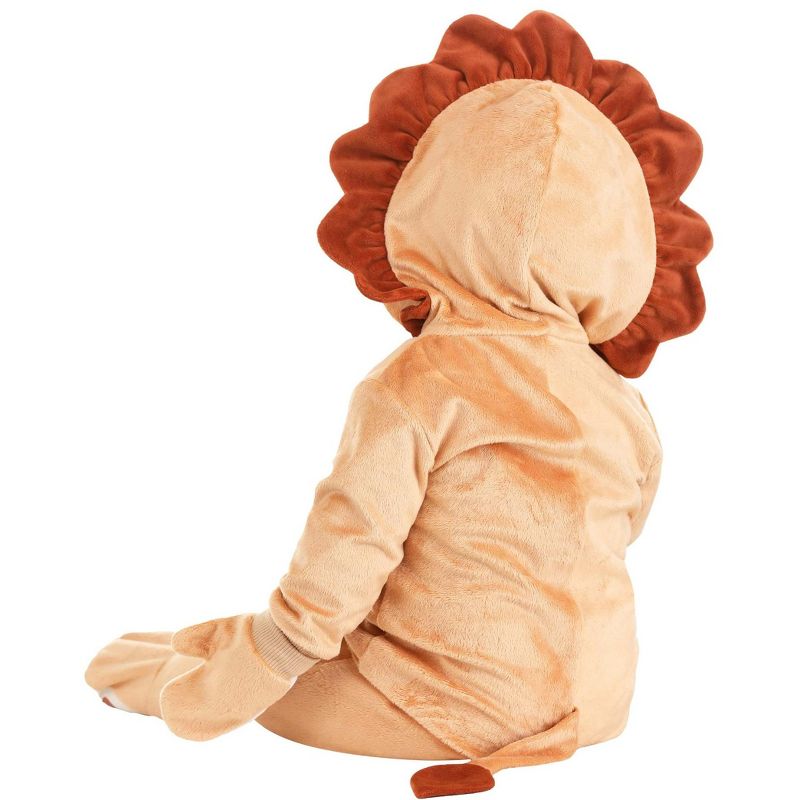 HalloweenCostumes.com Infant's Cozy Lion Costume, 2 of 4