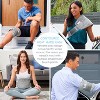 Pure Enrichment PureRelief with  Cold/Hot Gel Pack Cordless Lumbar & Abdominal Heating Pad -Mist Gray - 4 of 4