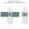 Big Dot of Happiness Through the Decades - 50s, 60s, 70s, 80s, and 90s Party Water Bottle Sticker Labels - Set of 20 - 2 of 4