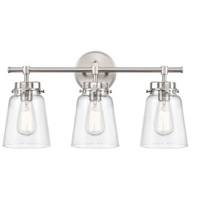 Millennium Lighting Amberose 3 - Light Vanity in  Brushed Nickel - 1 of 1