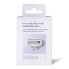 Flamingo Women's Razor Blade Refills - 5-Blade Refill Cartridges - 4ct - image 3 of 4