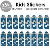 Big Dot of Happiness Happy Passover - Pesach Holiday Party Favor Kids Stickers - 16 Sheets - 256 Stickers - 2 of 4