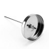 Unique Bargains Stainless Steel Desktop Orders Invoice Note Safe Bill Spike Holder 3 Inch Long - 2 of 4
