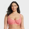 Women's Lace Unlined Scoop Balconette Bra - Auden™ - 4 of 4