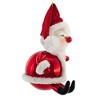 Italian Ornaments 6.25 In Lrg Sittin' Chubby Claus Hang Or Sit Christmas Tree Ornaments - 3 of 3