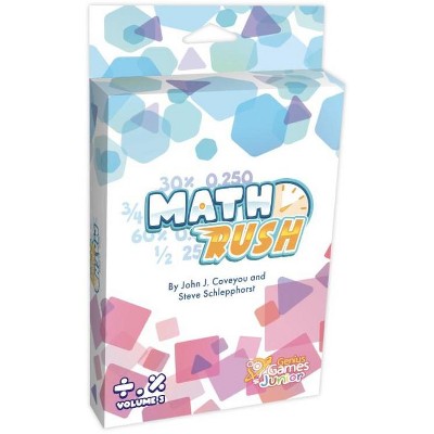 Math Rush 3 - Fractions & Decimals Board Game